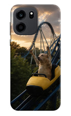 Rollercoaster Dog OnePlus Nord CE 6 Back Cover