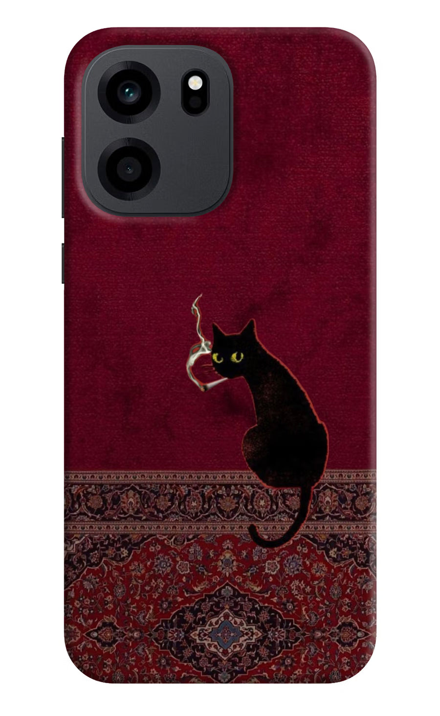 Midnight Cat OnePlus Nord CE 6 Back Cover, Hard case