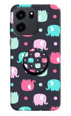 Baby Elephants OnePlus Nord CE 6 Pop Case