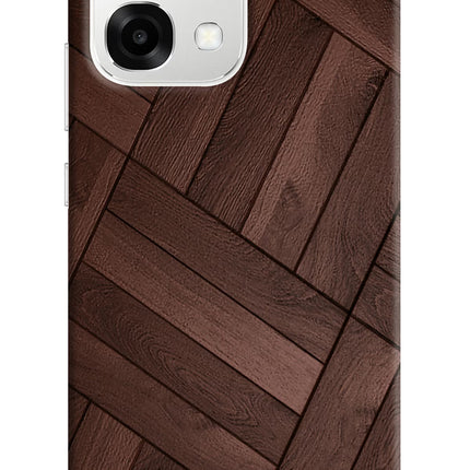 Wooden Texture Design Oppo F33 5G Back Cover