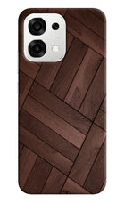 Wooden Texture Design Oppo F33 5G Back Cover