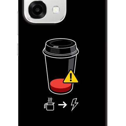 Coffee Oppo F33 5G Back Cover