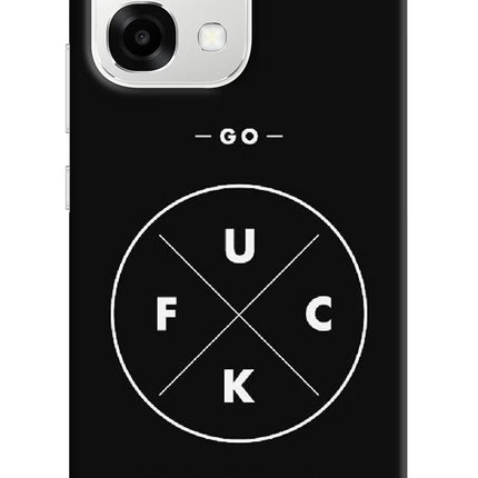 Go Fuck Yourself Oppo F33 5G Back Cover