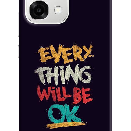 Everything Will Be Ok Oppo F33 5G Back Cover