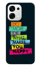 Do More Of What Makes You Happy Oppo F33 5G Back Cover
