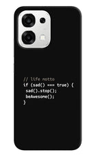 Life Motto Code Oppo F33 5G Back Cover