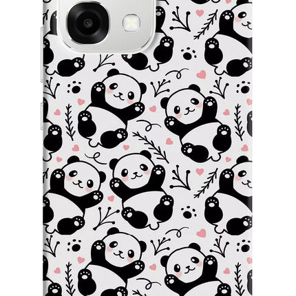 Cute Panda Oppo F33 5G Back Cover
