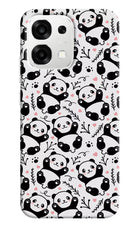 Cute Panda Oppo F33 5G Back Cover
