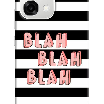 Blah Blah Blah Oppo F33 5G Back Cover