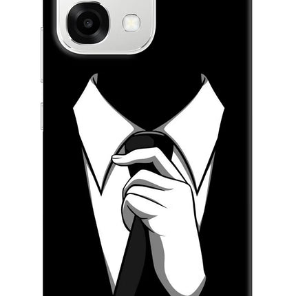 Black Tie Oppo F33 5G Back Cover