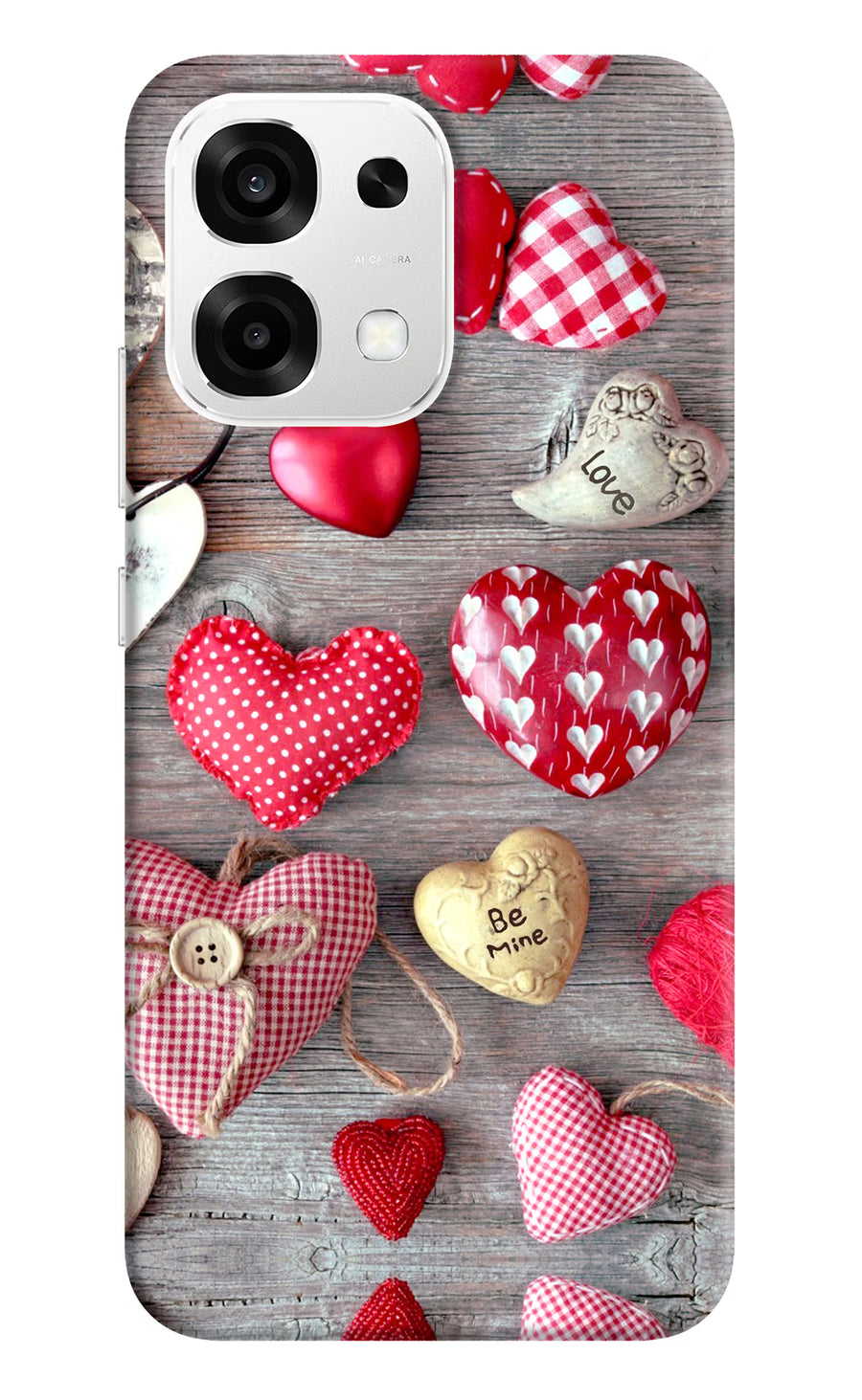 Love Wallpaper Oppo F33 5G Back Cover, Hard case