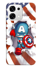 Captain America Oppo F33 5G Back Cover