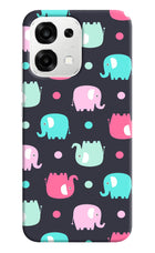 Elephants Oppo F33 5G Back Cover