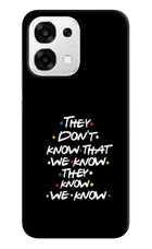 FRIENDS Dialogue Oppo F33 5G Back Cover