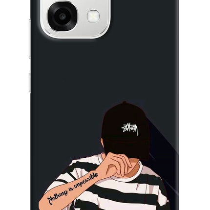 Aesthetic Boy Oppo F33 5G Back Cover