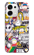 Sticker Bomb Oppo F33 5G Back Cover