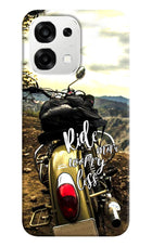 Ride More Worry Less Oppo F33 5G Back Cover