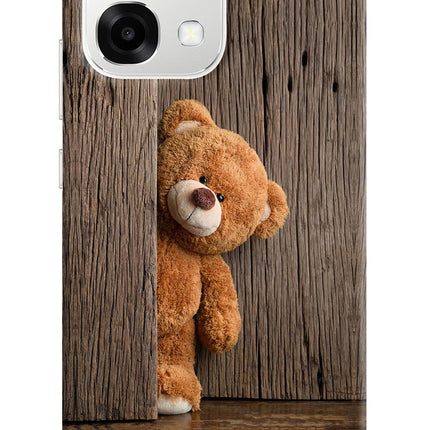 Teddy Wooden Oppo F33 5G Back Cover