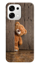 Teddy Wooden Oppo F33 5G Back Cover