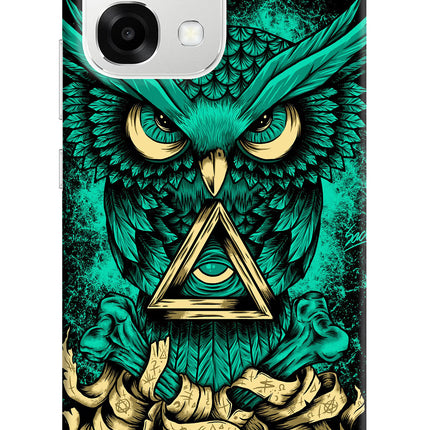 Green Owl Oppo F33 5G Back Cover