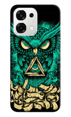 Green Owl Oppo F33 5G Back Cover