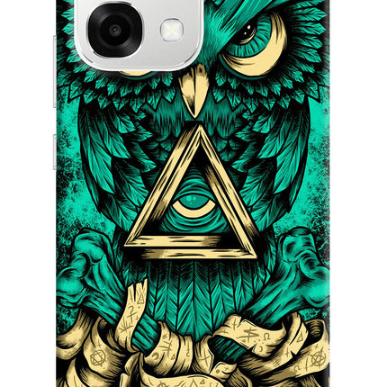 Green Owl Oppo F33 5G Back Cover