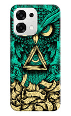 Green Owl Oppo F33 5G Back Cover