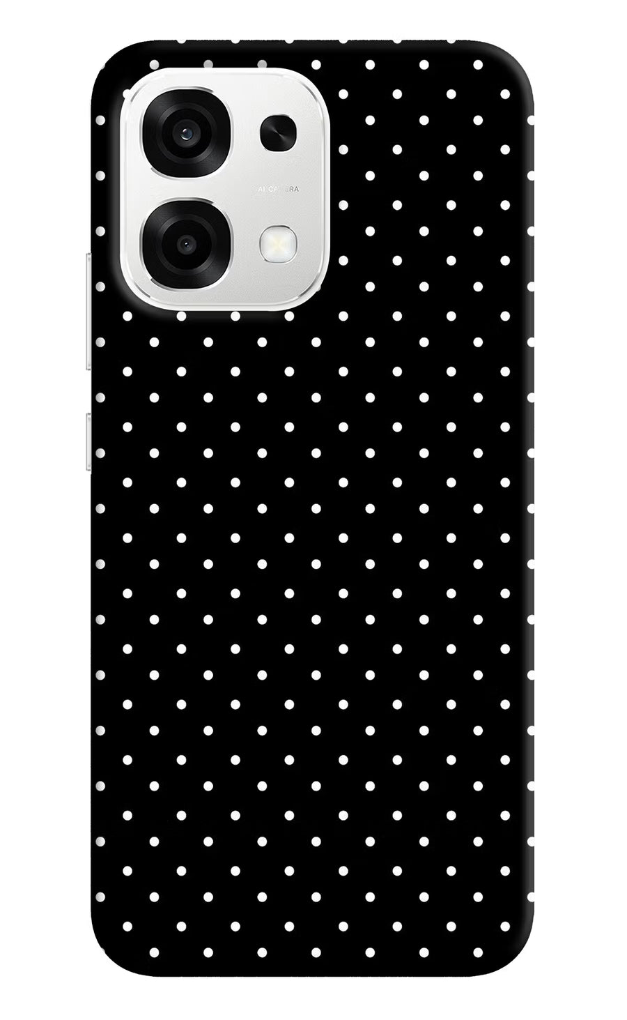 White Dots Oppo F33 5G Back Cover, Hard case