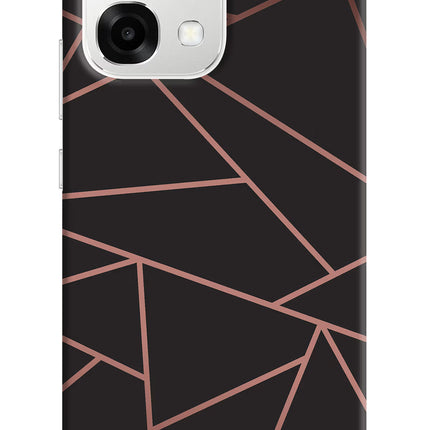 Geometric Pattern Oppo F33 5G Back Cover