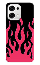 Fire Flames Oppo F33 5G Back Cover