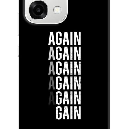 Again Again Gain Oppo F33 5G Back Cover