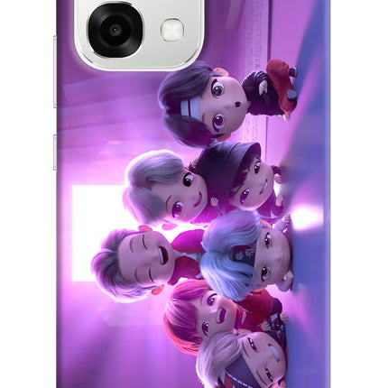 BTS Chibi Oppo F33 5G Back Cover