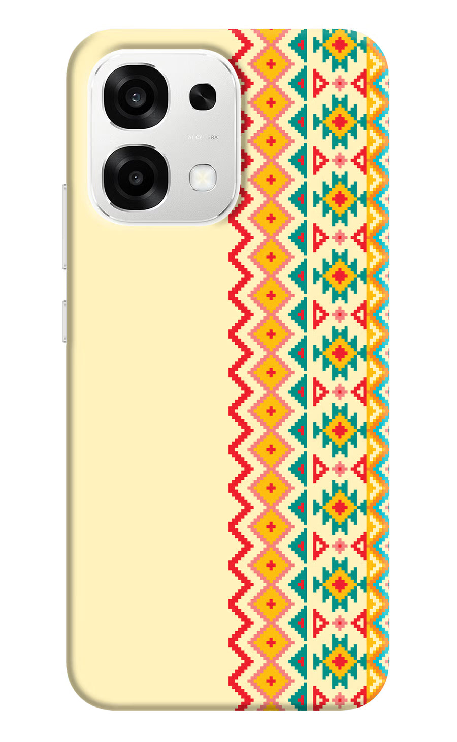 Ethnic Seamless Oppo F33 5G Back Cover, Hard case