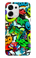 Game Doodle Oppo F33 5G Back Cover