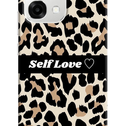 Leopard Print Self Love Oppo F33 5G Back Cover
