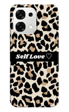 Leopard Print Self Love Oppo F33 5G Back Cover