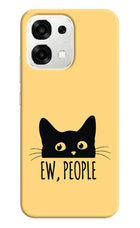 Ew People Catitude Oppo F33 5G Back Cover