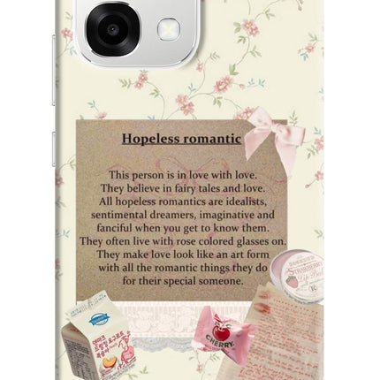 Hopeless Romantic Oppo F33 5G Back Cover