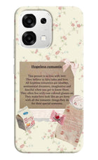 Hopeless Romantic Oppo F33 5G Back Cover