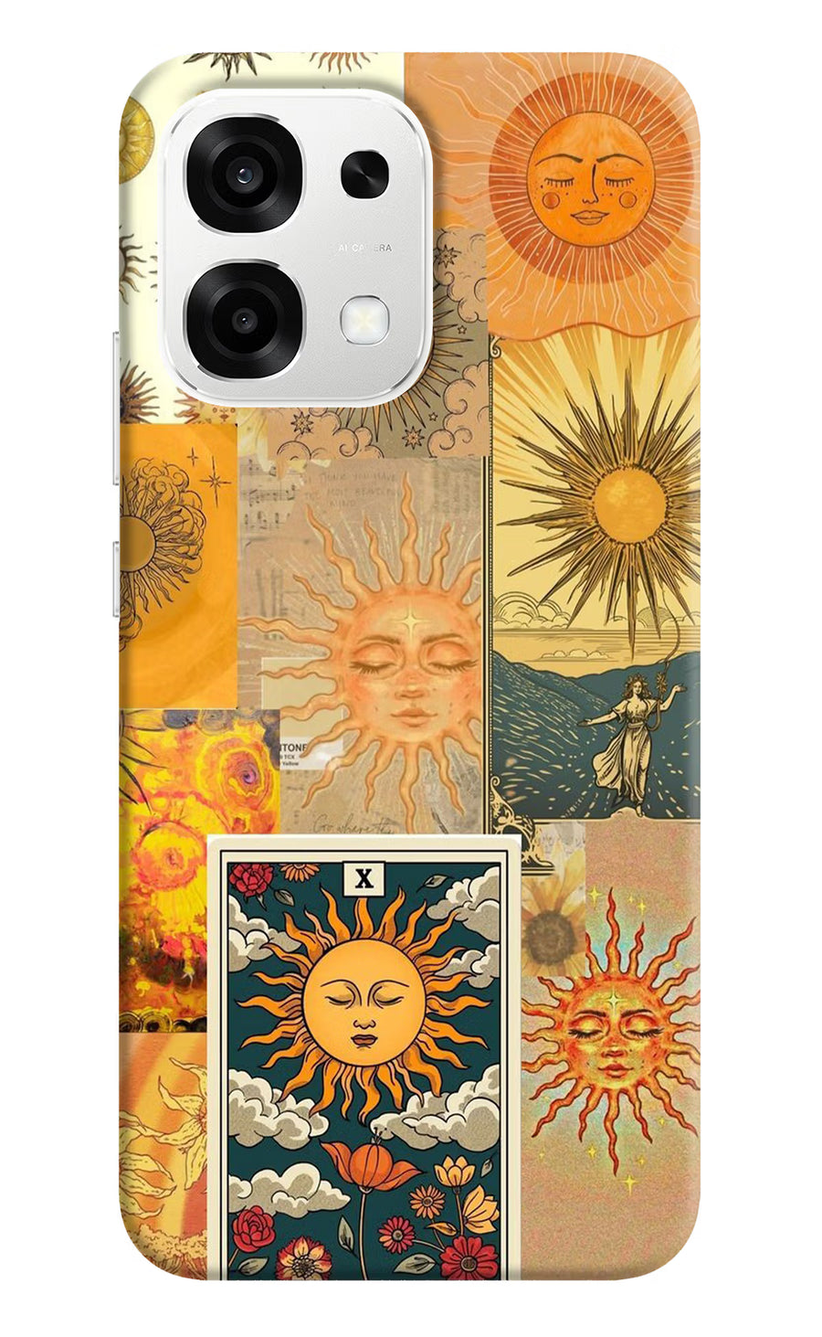 Sun Oppo F33 5G Back Cover, Hard case