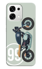 Classic Cafe Racer 99 Oppo F33 5G Back Cover