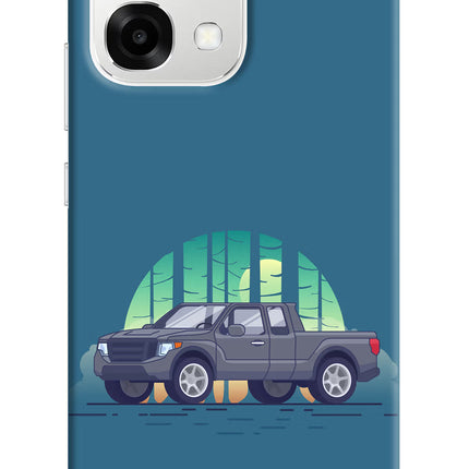 Retro Garage Vibe Oppo F33 5G Back Cover