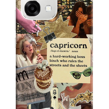 Capricorn Zodiac Oppo F33 5G Back Cover