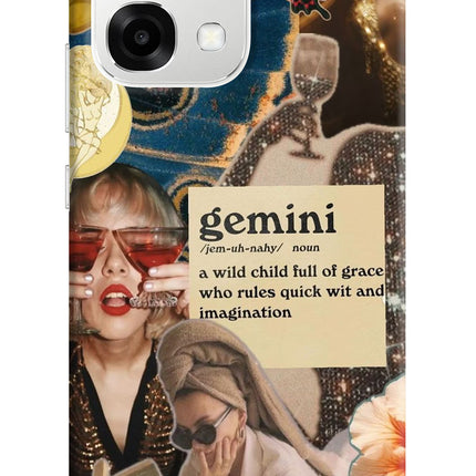 Gemini Zodiac Oppo F33 5G Back Cover