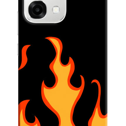 Fired Up – Black Oppo F33 5G Back Cover