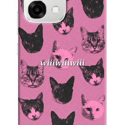 Pink Cats Oppo F33 5G Back Cover