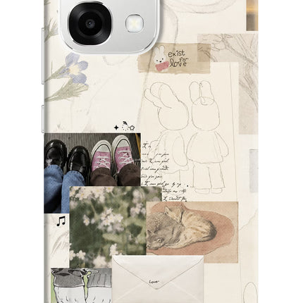 Soft Aesthetic Oppo F33 5G Back Cover