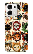 Cool Cat Oppo F33 5G Back Cover
