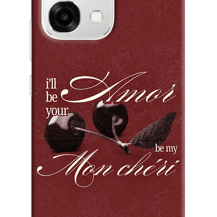 Velvet Cherry Oppo F33 5G Back Cover