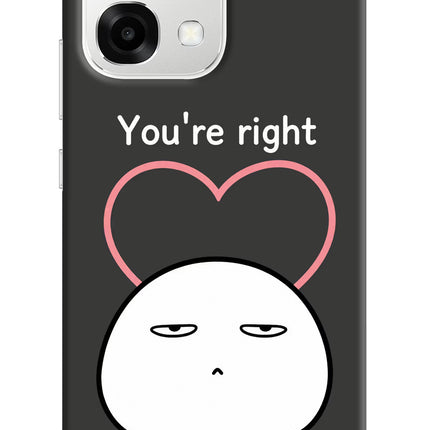 You're Right Oppo F33 5G Back Cover